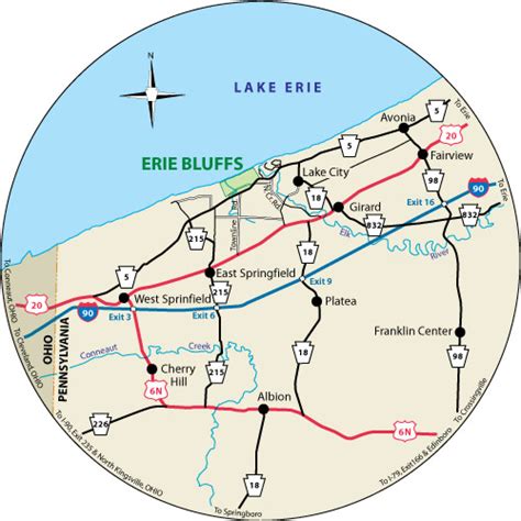 Presque Isle State Park Map Maping Resources