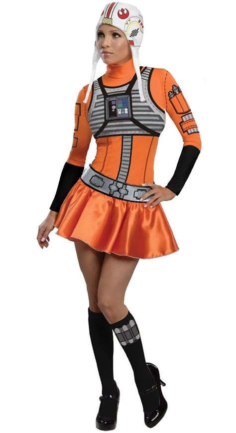 Star Wars Female X Wing Fighter Pilot Costume Costumes