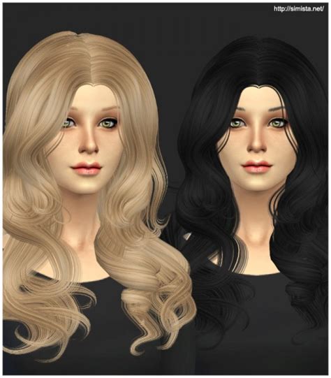 Simistas Hairstyles Sims 4 Hairs
