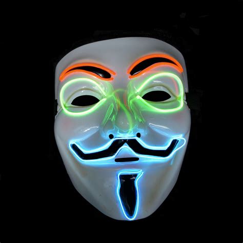 Led El Wire Mask Glowtopia