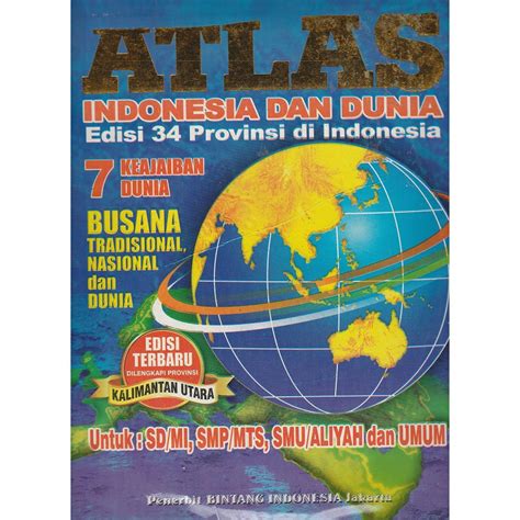 Jual Atlas Indonesia Dan Dunia Edisi Provinsi Di Indonesia Shopee