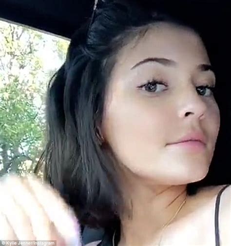 kylie jenner reveals she s had all her lip filler removed daily mail online