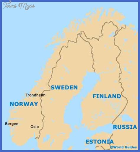 Map Of Trondheim