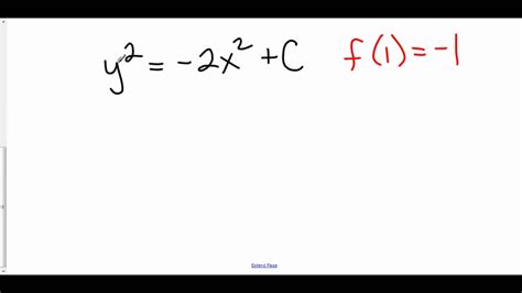 Differential Equations 1 Youtube