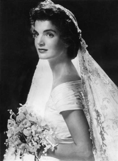Filejackie Kennedy On Her Wedding Dayrhode Islandseptember 12 1953