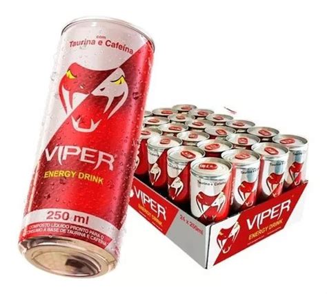 Viper Energy Drink 250ml Pack Com 24 Unidades à Venda Em São José