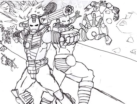 Click the picture below to make it larger, then print out your favorite superheroes coloring page! War machine coloring pages download and print for free