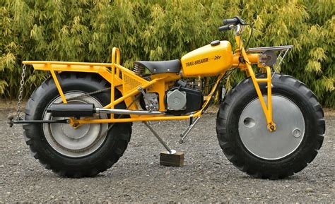 A few folks have done full suspension.but yeah, it's mostly tires and seat and slow speed. 1967 Rokon Trailbreaker | Bike-urious