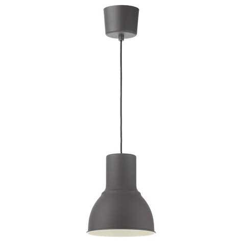 Hektar Loftlampe Mørkegrå 22 Cm Ikea