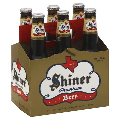 Shiner Premium Beer 6 Pk Bottles Shop Beer At H E B