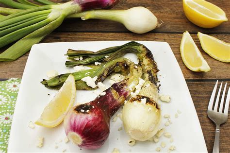 Full Circle Recipe Grilled Spring Onions