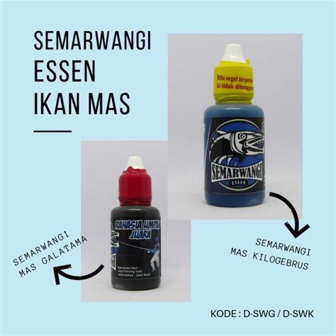 Tambahkan kecap ikan, garam, merica, pala, dan air. Umpan Ikan Mas Kilo Gebrus Bandung