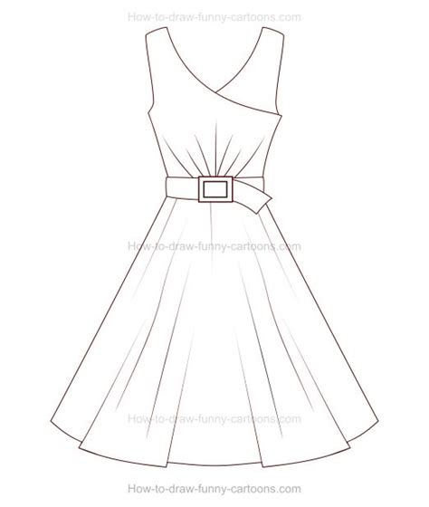 Can you draw anime with pen and paper? How to Draw A Cartoon Dress