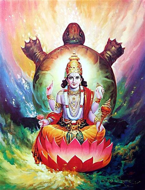 Kurma Avatara Incarnation Of Vishnu