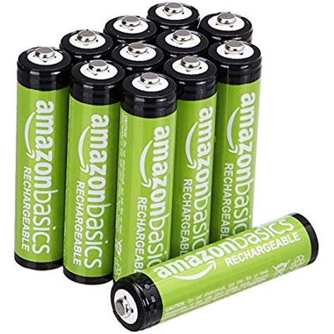 Amazonbasics Aaa Rechargeable Batteries 800 Mah Pre Charged Pack Of