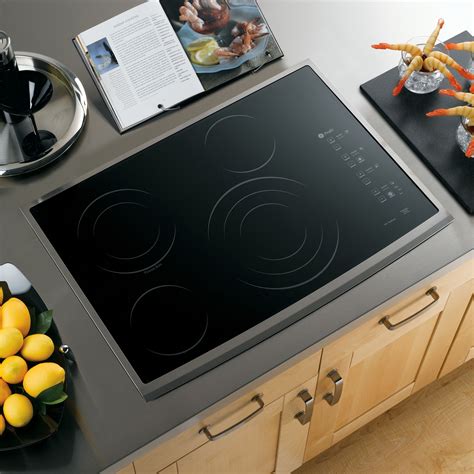 Ge Profile Series Pp945smss 30 Built In Electric Cooktop Stainless Steel