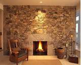 Fireplace With Stone Photos