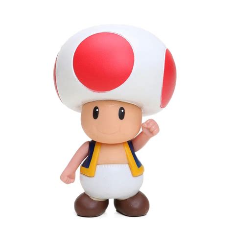 Figura Super Mario Bros Toad Toadette Luigui Yoshi Koopa Wii 17900