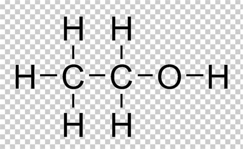 Ethanol Structural Formula Alcohol Skeletal Formula Chemical Compound