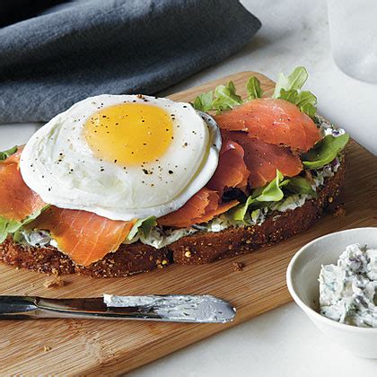 Add almond milk and dill to eggs and whisk until combined. Smoked Salmon and Egg Sandwich Recipe | MyRecipes
