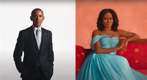 Photos Barack And Michelle Obamas Official White House Portraits Unveiled