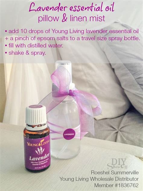 I love to spritz the lavender spray on bedding or pillows to freshen them up before guests arrive, but another way to use it is to spray on your sheets as you lavender is a soothing, relaxing scent that aids in restful sleep, and this spray accomplishes that while also infusing the house with a lovely aroma. Lavender Essential Oil | Sprays, Young living essential ...