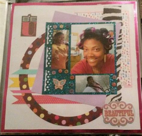 A Page From My All About Me Scrapbook Scrapbook Decor Home Decor