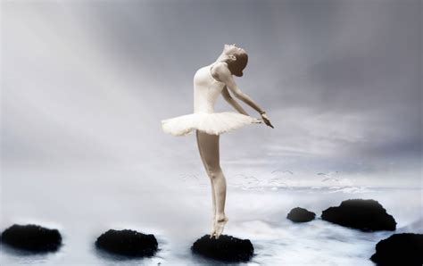581025 Ballerina Dancer Girls Hd Monochrome Black And White