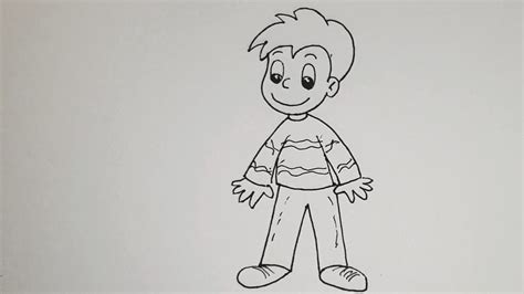 Kako Nacrtati Dečakahow To Draw A Boy Easiest Way In 2 Min🧑 Youtube