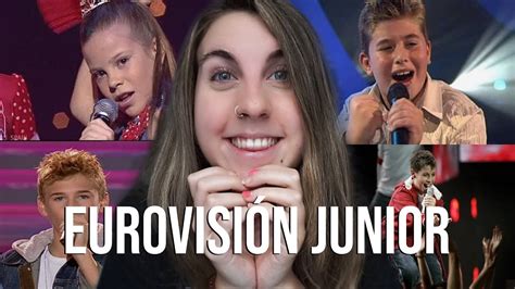 EspaÑa En EurovisiÓn Junior Youtube