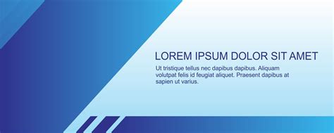 Template Desain Spanduk Kosong yang Elegan CDR | Spanduk digital