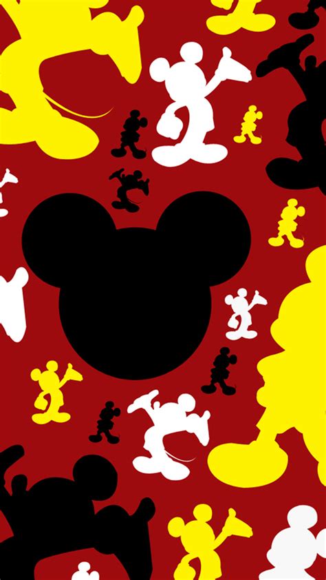 Cute Mickey Mouse Iphone Wallpaper 71 Images