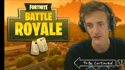 Fortnite Ninja To Be Continued Meme Compilation Youtube
