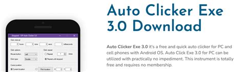 Auto Mouse Clicker Download Autoclicker Exe