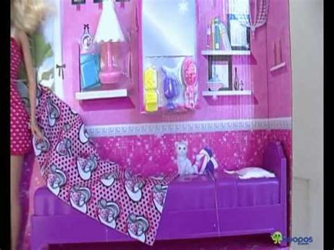 Play the latest room decoration games now! barbie sweet bedroom with doll d - YouTube