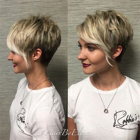 Edgy Asymmetrical Haircut Shortpixiehaircut Pixie Haircut Short