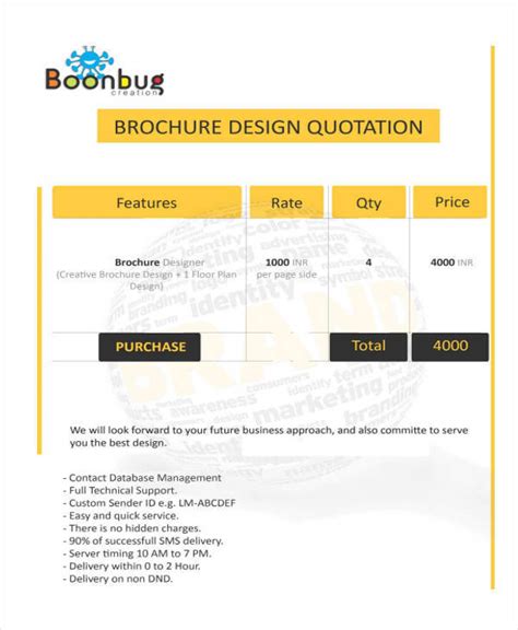 For instance, price quotation templates help you come up with a matrix that comprehensively outline the details of propose purchase. FREE 10+ Design Quotation Sample Templates in AI | PDF ...