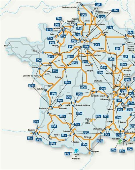 Tous Les Tarifs Dautoroutes En France