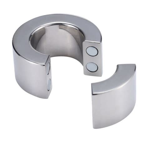 Strong Magnetic Ball Stretcher Penis Ring Enhancer Weight Stainless Steel UK EBay