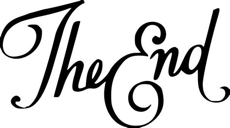 The End – Penultimate Page