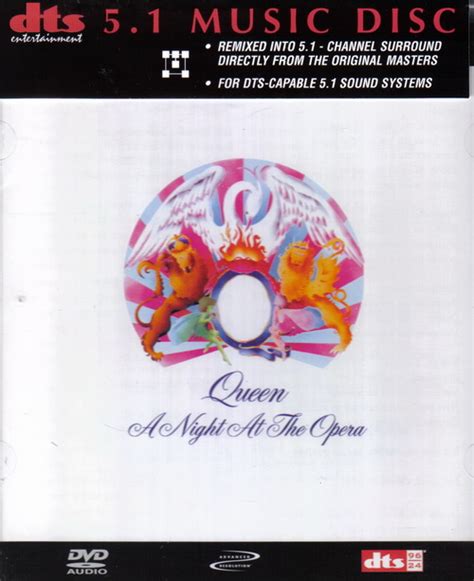 Queen A Night At The Opera Dts Dvd A Emi Records Queen Productions