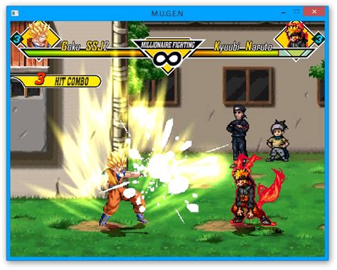 Please help naruto beat down all boss to go back to the original world. Dragonball Z Vs Naruto Download