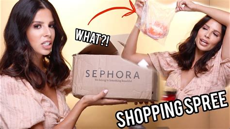 I Spent 1000 At Sephora Massive Sephora Shopping Spree Youtube
