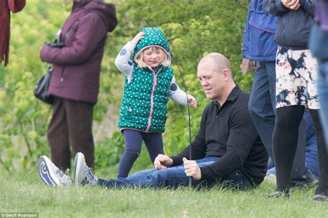 Mia Tindall Enjoys The Funfair On Day Out With Zara And Mike Barbie