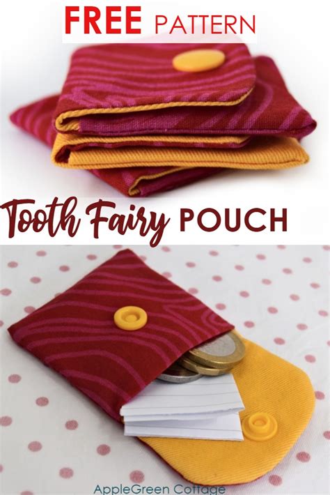 Tooth Fairy Pouch Applegreen Cottage