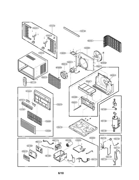 Outdoor unit multi v plus ii system (134 pages). LG ROOM A/C Parts | Model lwhd1200fr | Sears PartsDirect