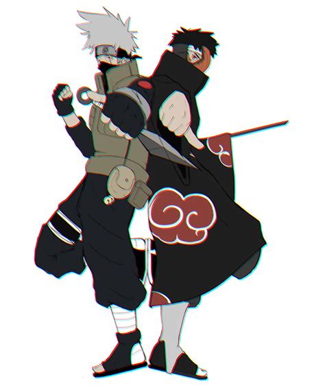 Fan Art Naruto Shippuden Kakashi And Obito By Etoons96 On Newgrounds