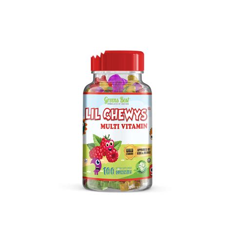 1,000 to 1,500 iu a day for infants Multi Vitamins for Kids | Greens Best