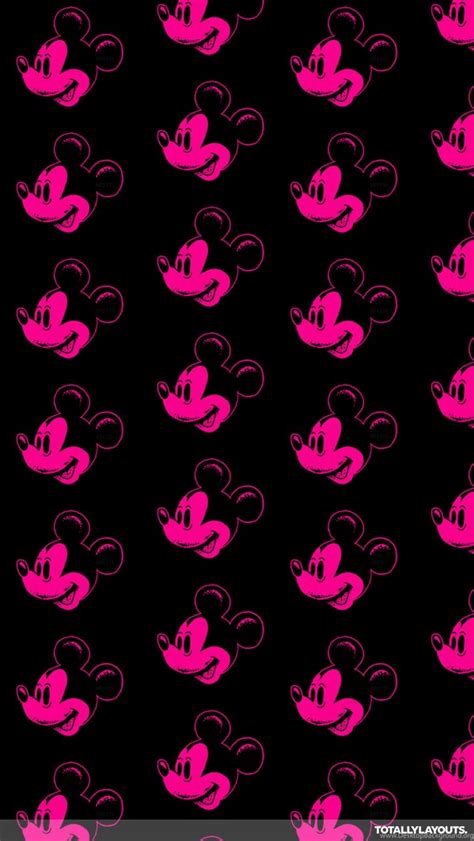 Pink Mickey Mouse Logo Logodix