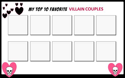 My Top 10 Favorite Villain Couples By Jokercarnage5 On Deviantart